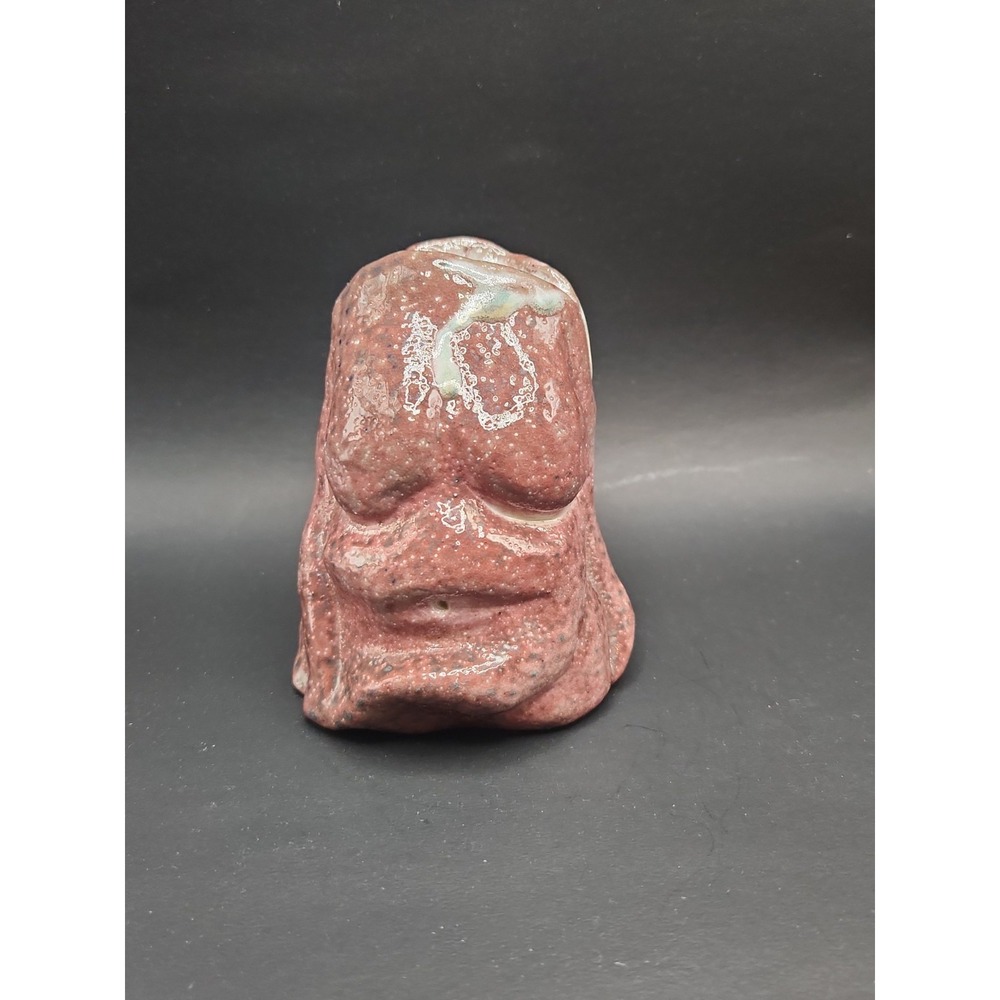 Handmade Female Form Torso Pottery Vase Abstract Fertility Goddess Signed A Luke